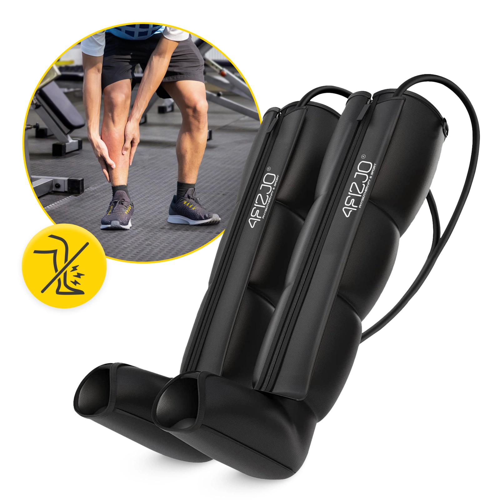 4Fizjo 1871 ACTIVE C4 Lymphatic Drainage Device, Universal Size