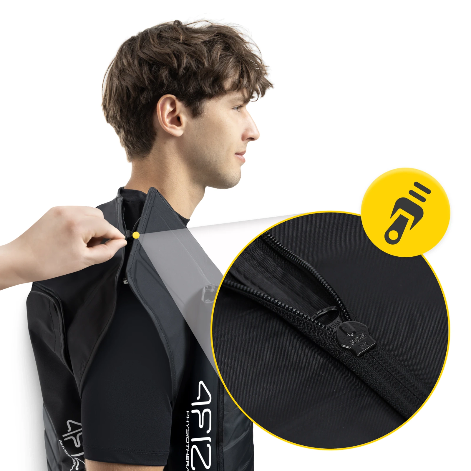 Extenders for C6 & C8 Lymphatic Drainage Compression Vest