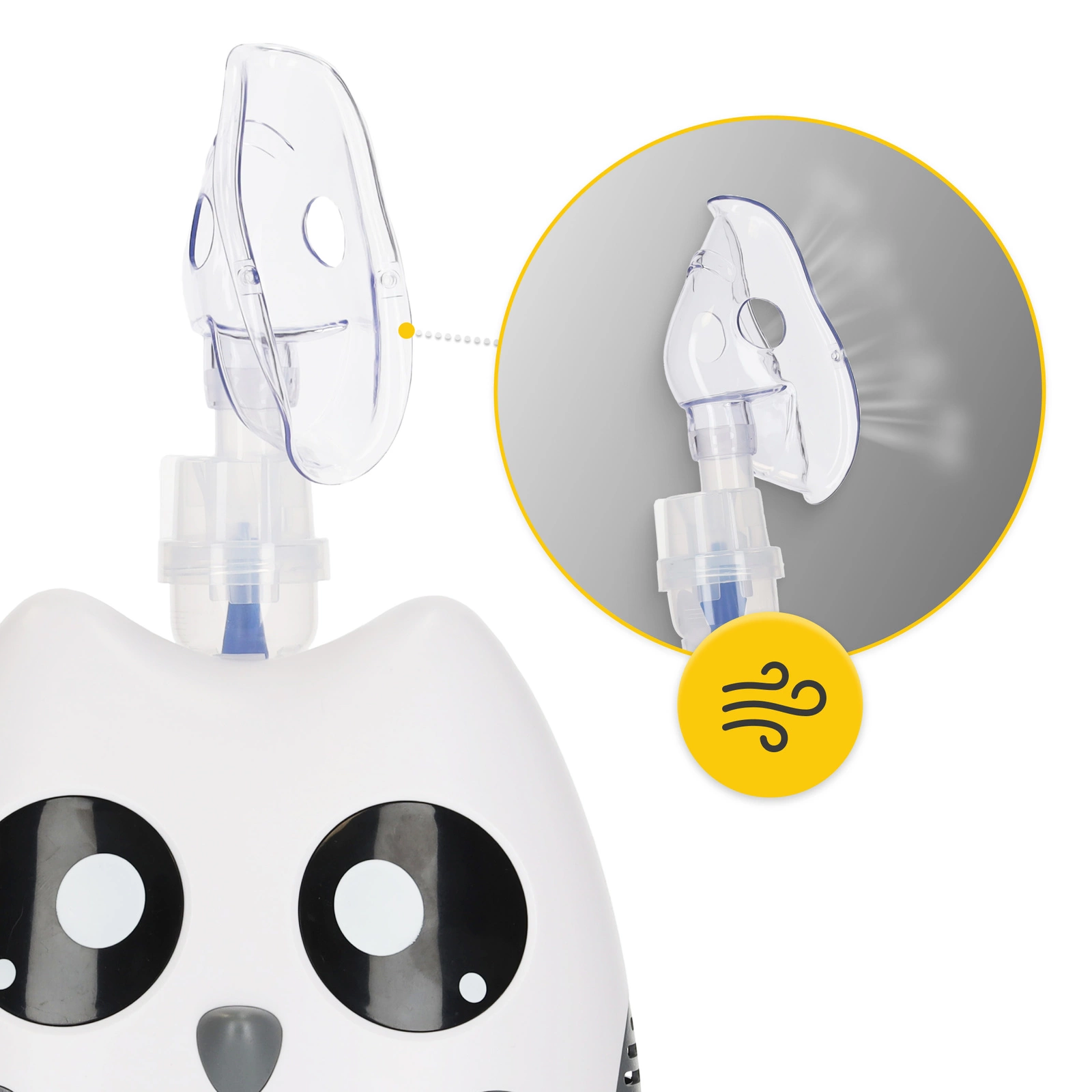 4Fizjo 1348 KID SOWA Compressor Nebulizer for Children