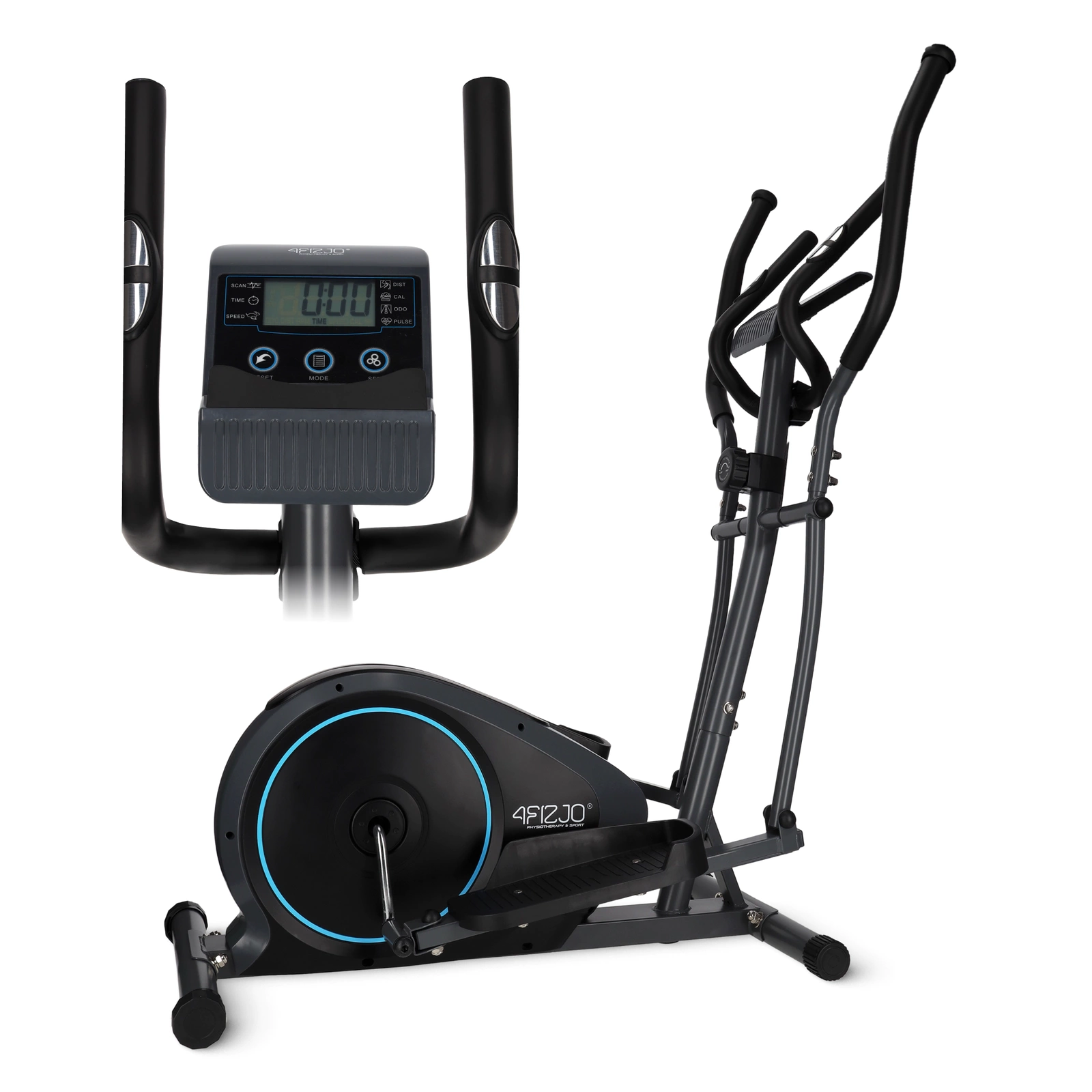 Магнитный велотренажер EVO+, оранжевый