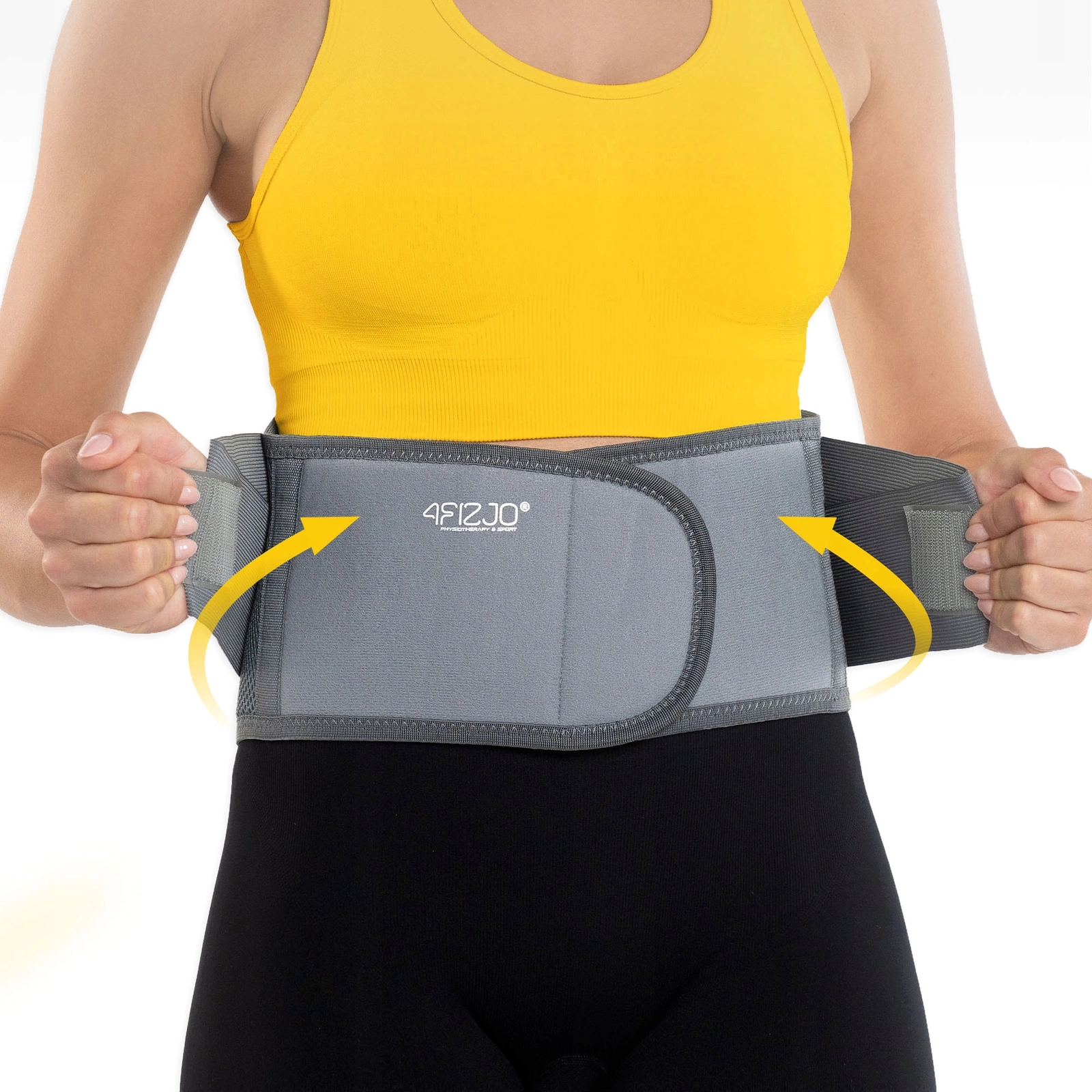 4Fizjo Orthopedic Lumbar Support Belt, XL, Grey