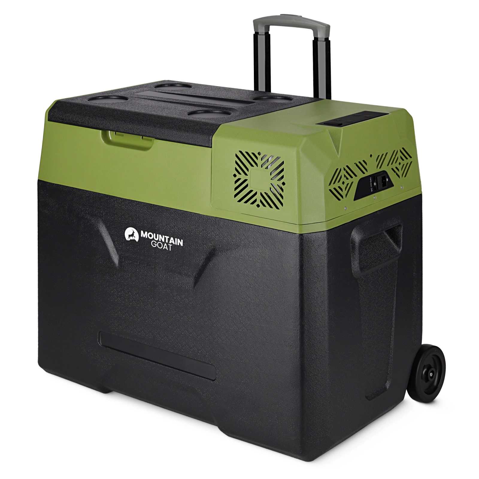 Mountain Goat Xtreme 47.3 L Portable Compressor Cooler, Black/Olive
