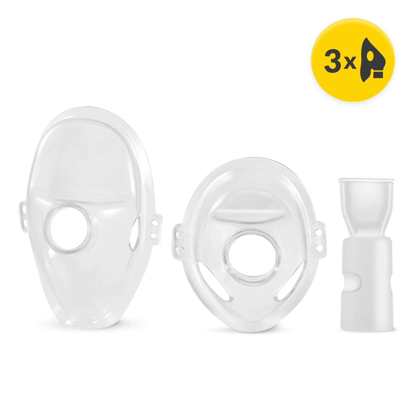 4Fizjo YS35 LITE maināmo masku komplekts nebulizatoram, 3 gab.