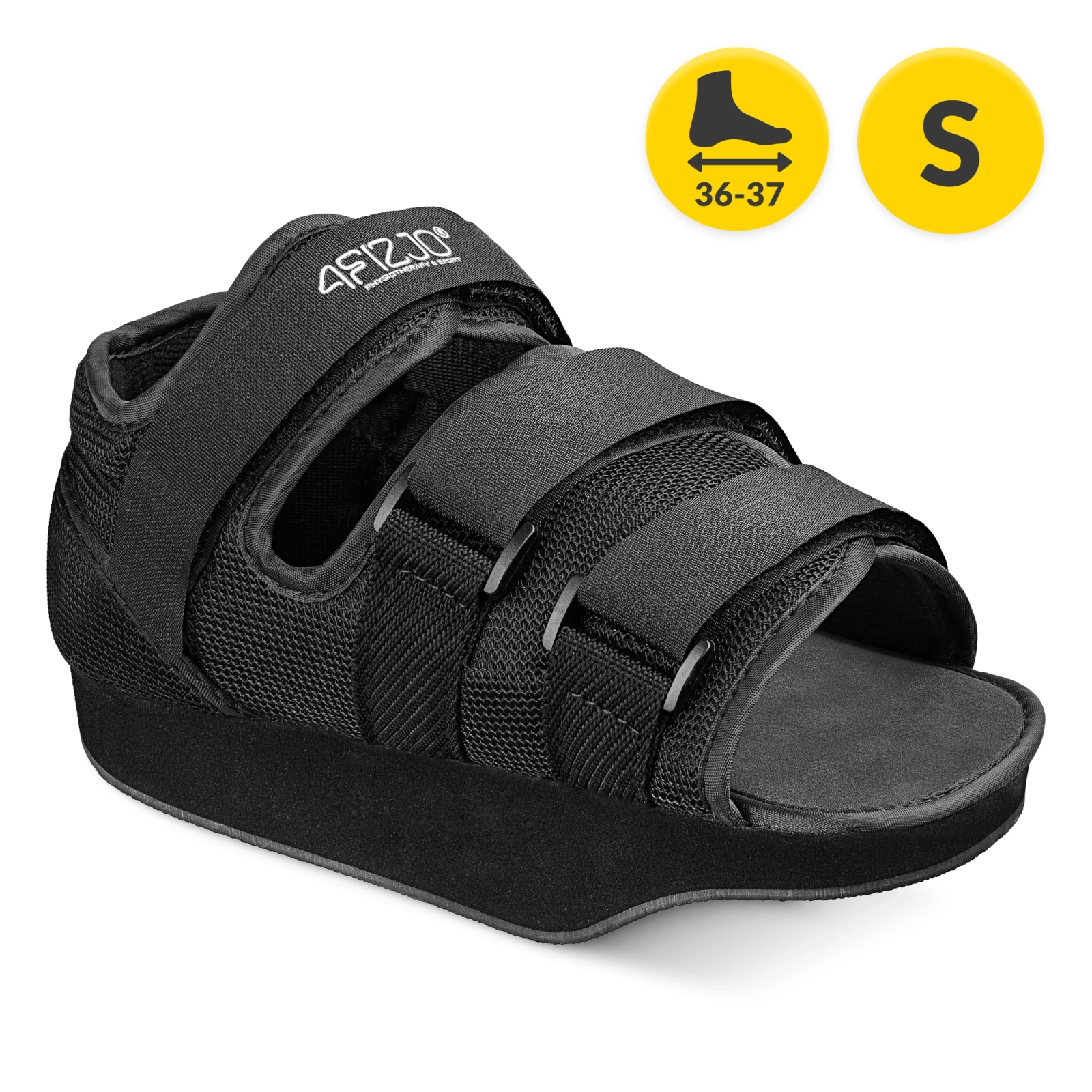 4FIZJO MED Post-Op Shoe for Forefoot Off-Loading, Size S