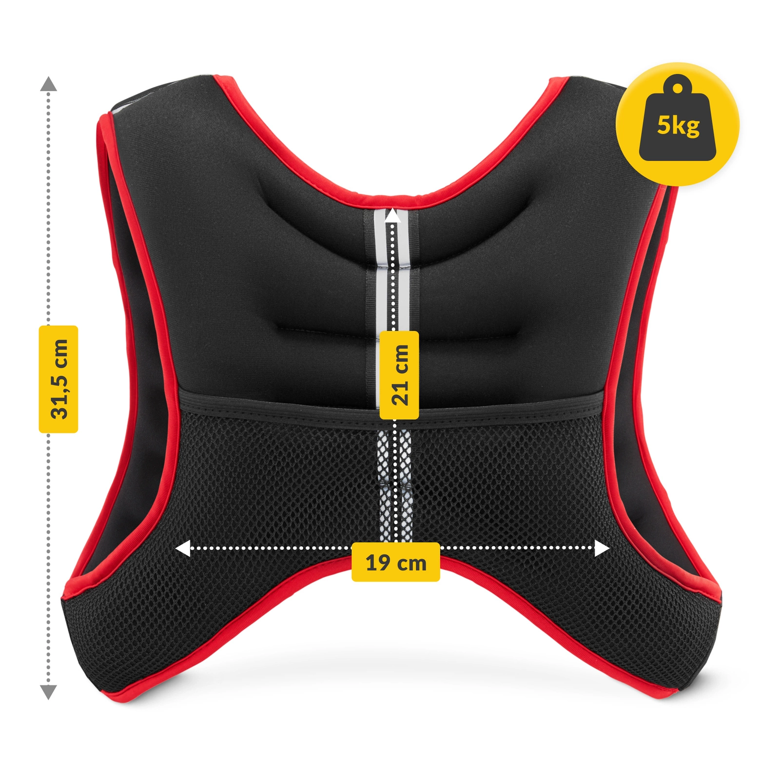 4FIZJO Weighted Vest for Training 5 kg