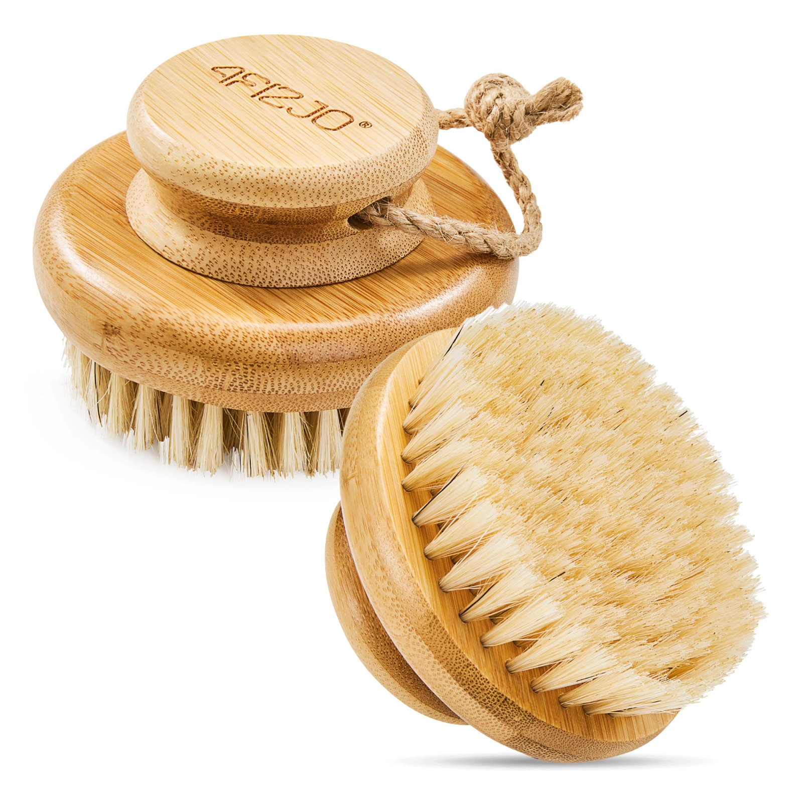 4FIZJO Dry Body Massage Brush for Sensitive Skin