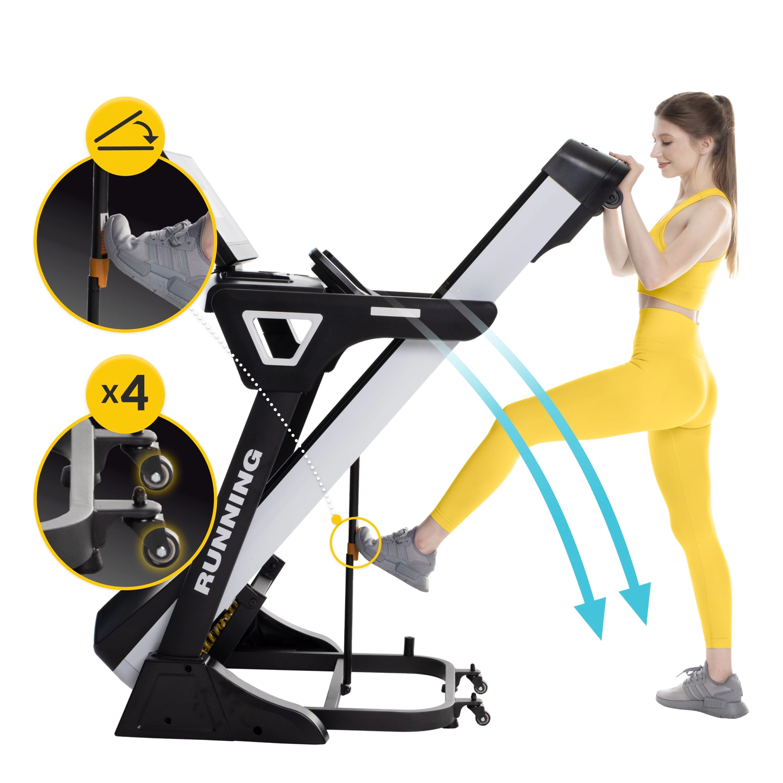 4Fizjo 1149 TM GRANDE S Electric Treadmill