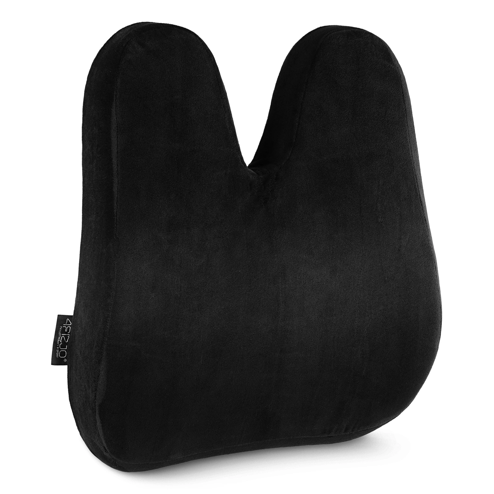 Lumbar Support Pillow 4FIZJO PRO for Office Chair & Car Seat, black