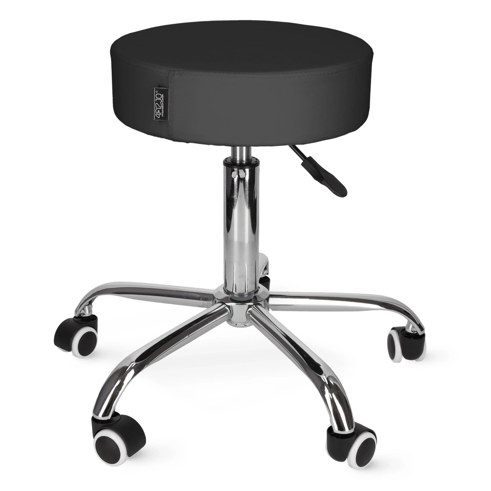 4Fizjo PURE Swivel Massage Stool, Black