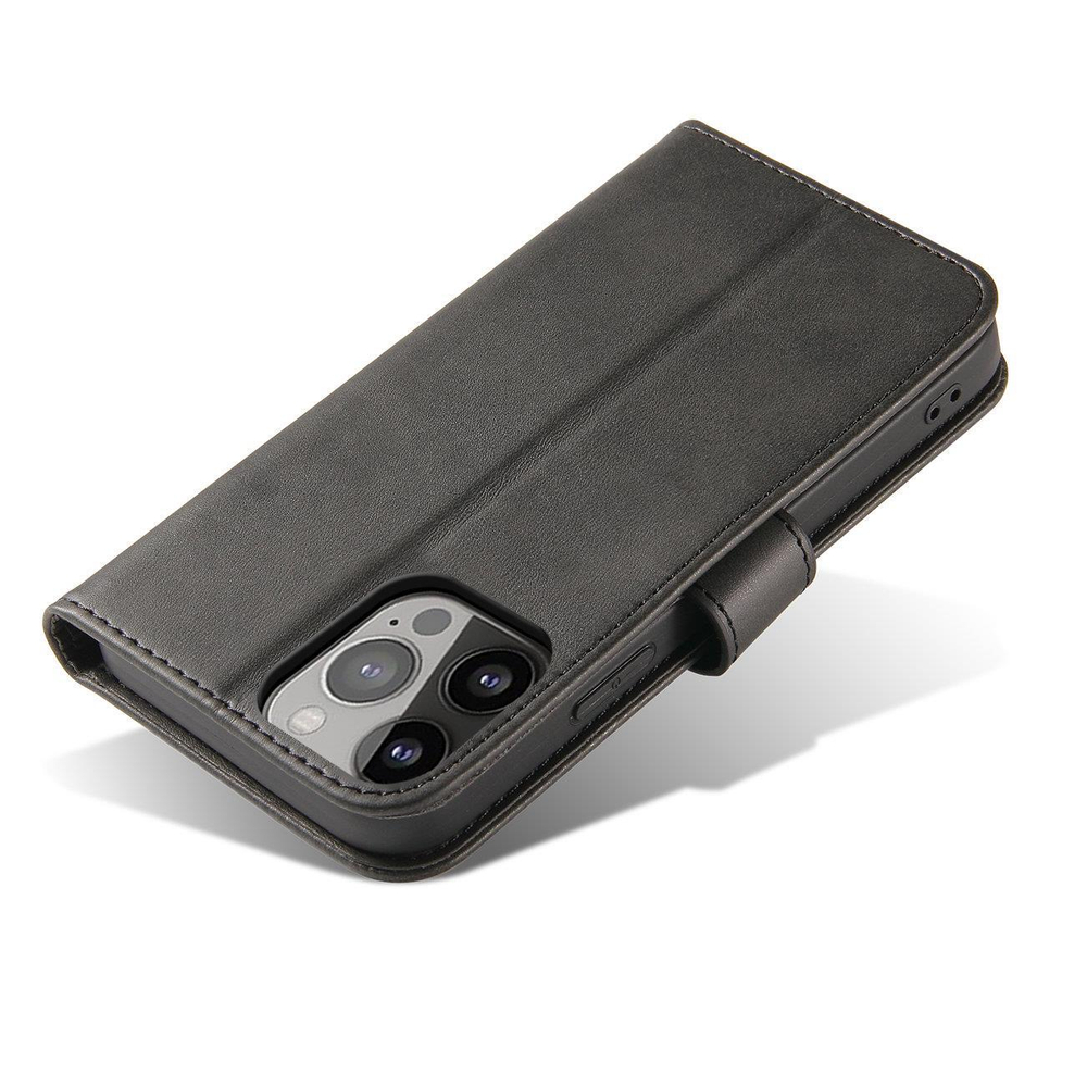 Magnet Case Samsung Galaxy S24+ atverams vāciņš maciņš grāmatiņa, melns