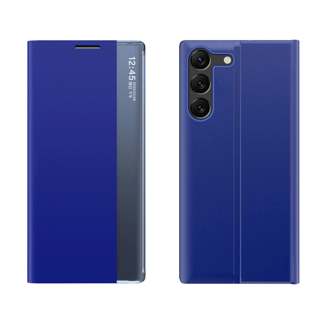 Hurtel Xiaomi POCO C65 / Redmi 13C Flip Case New Sleep View, Blue