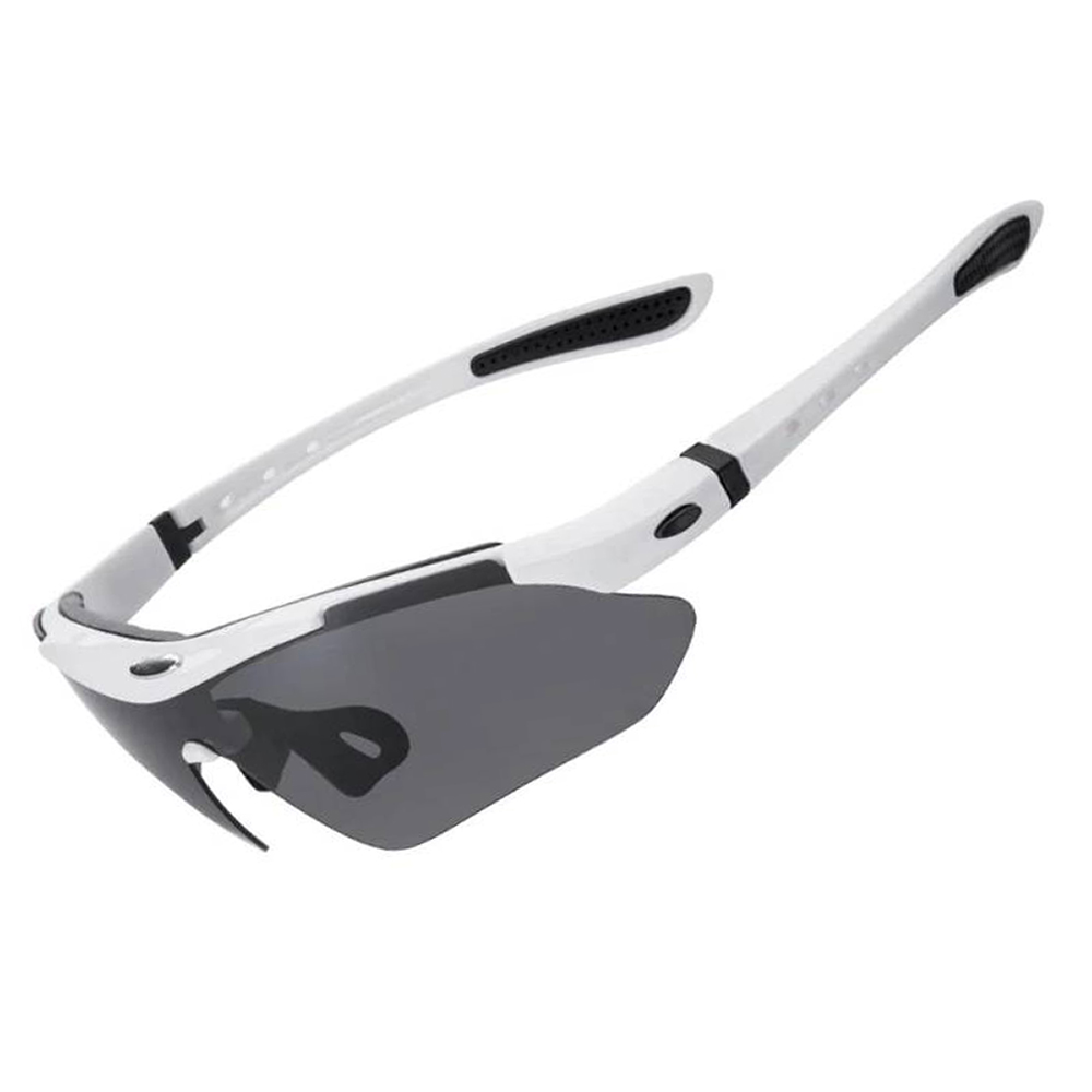 Rockbros 10142 fotohromās velobrilles UV400, baltas