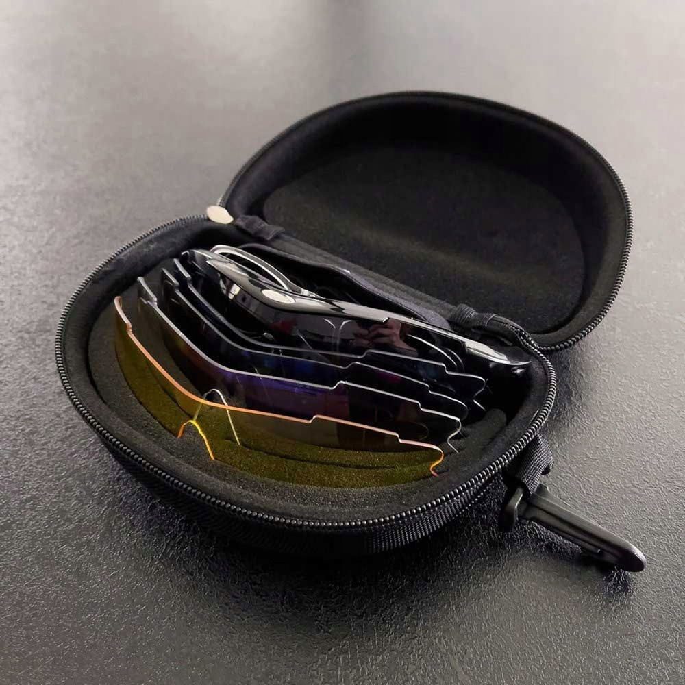 Rockbros 10003 Polarized Cycling Glasses, Black