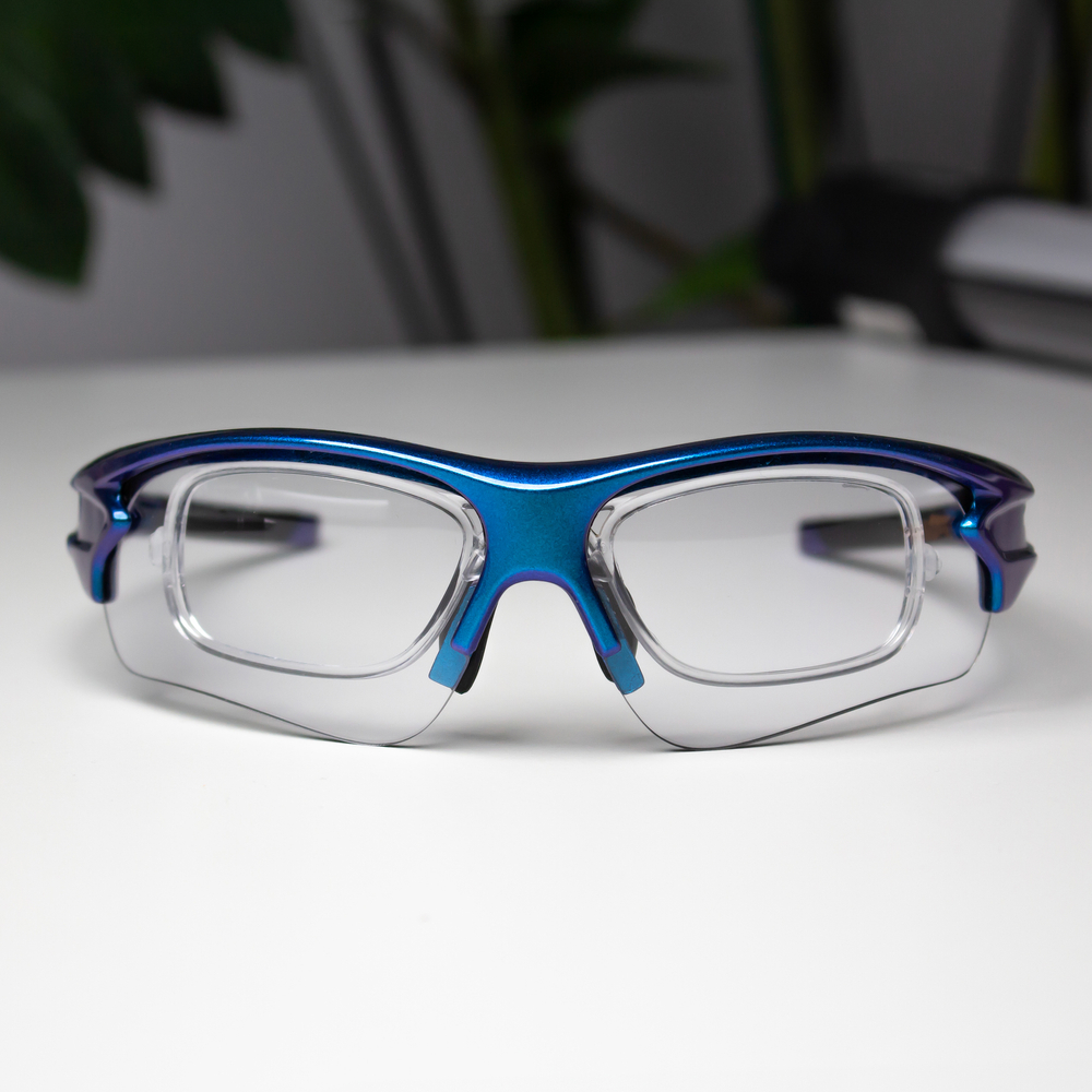 Велосипедные очки Rockbros 10069 UV400, синие
