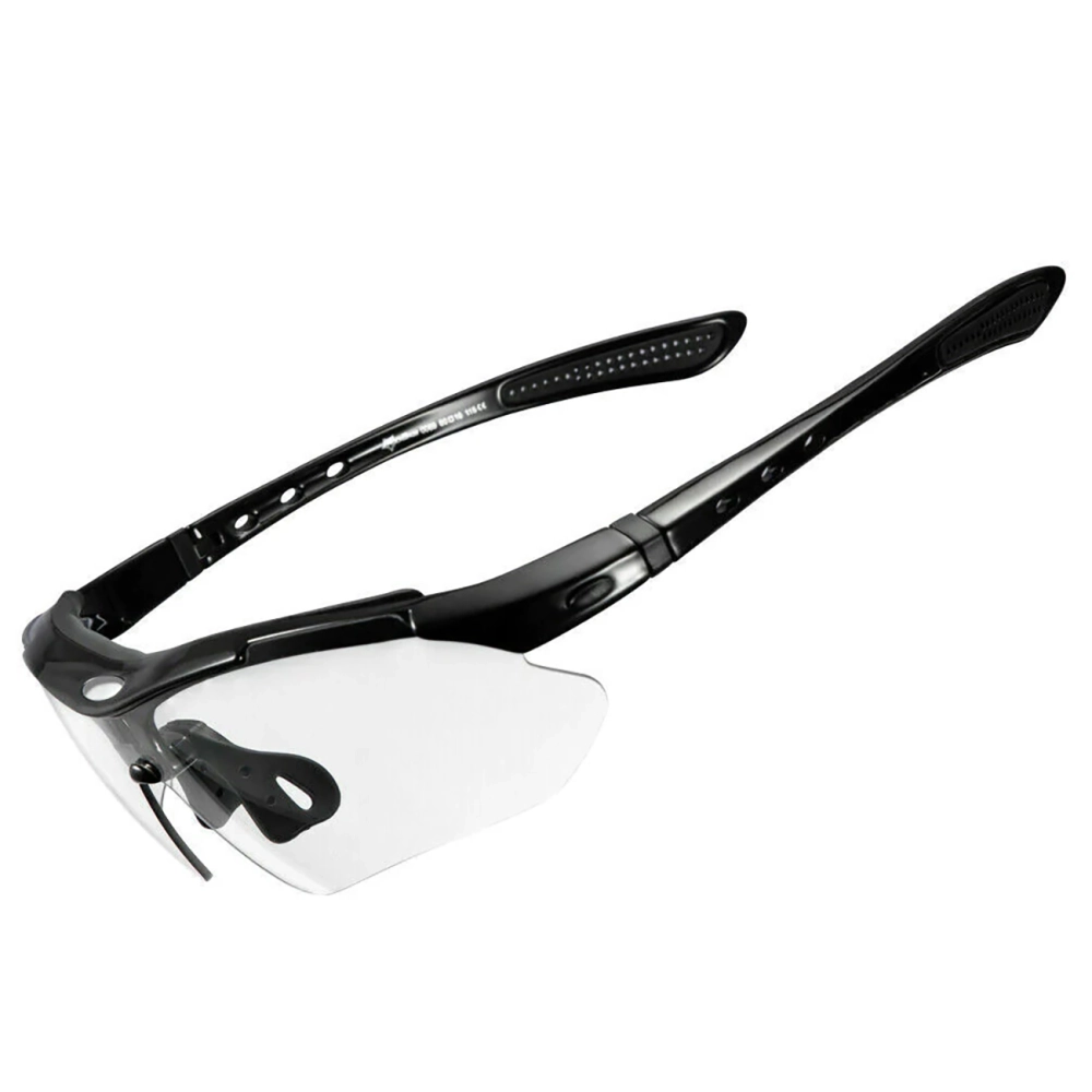 Rockbros 10143 fotohromās velobrilles UV400, melnas