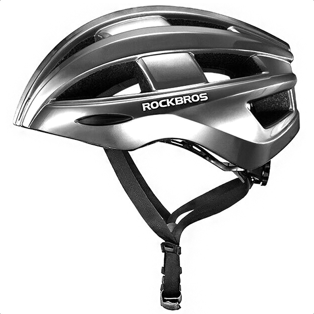 Rockbros ZK-013TI velo ķivere 55-60cm, pelēka