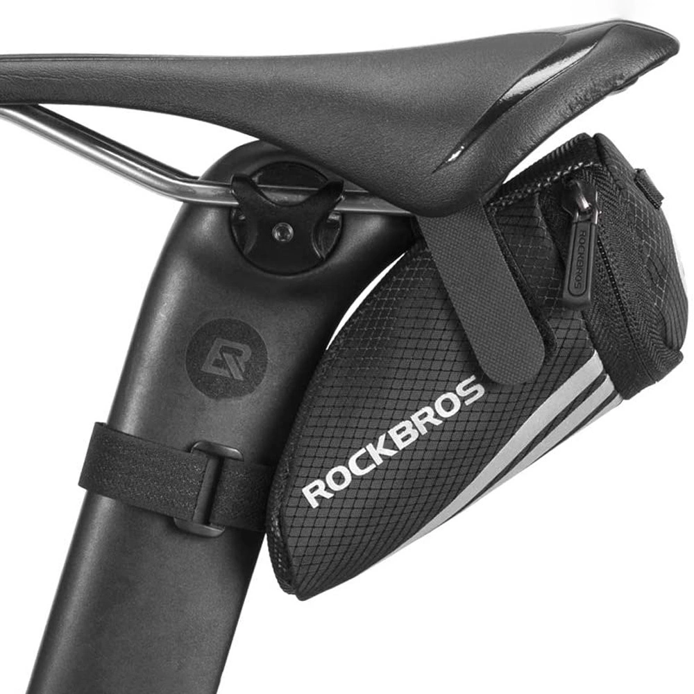 Rockbros C28 Under Saddle Bicycle Bag, Black