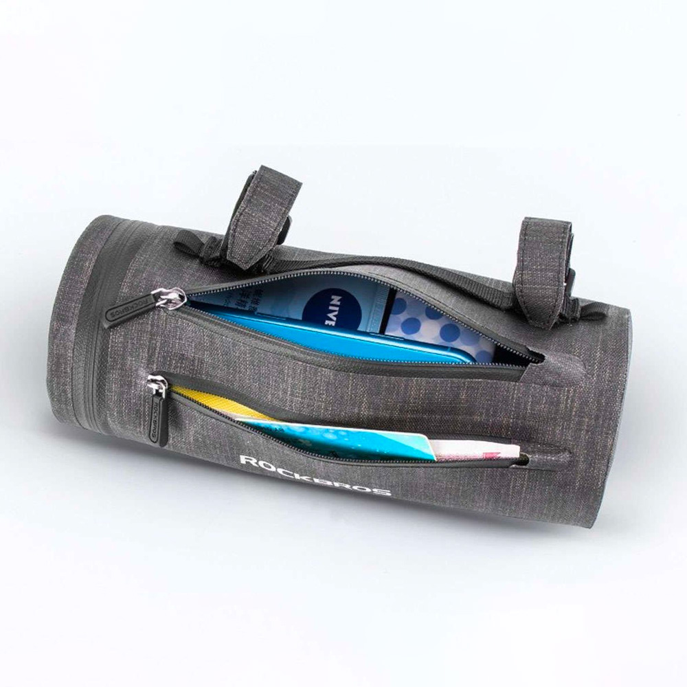 Rockbros AS-051 Waterproof Handlebar Bag, Black