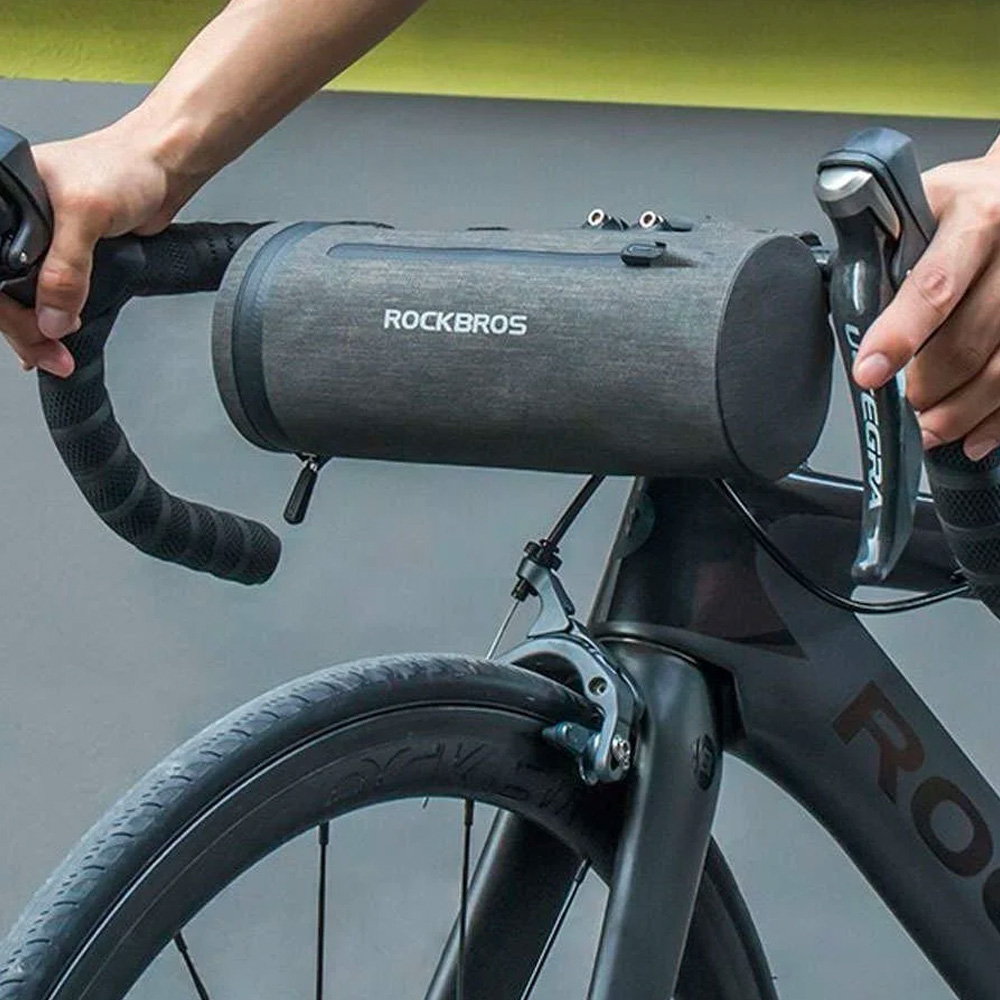 Rockbros AS-051 Waterproof Handlebar Bag, Black