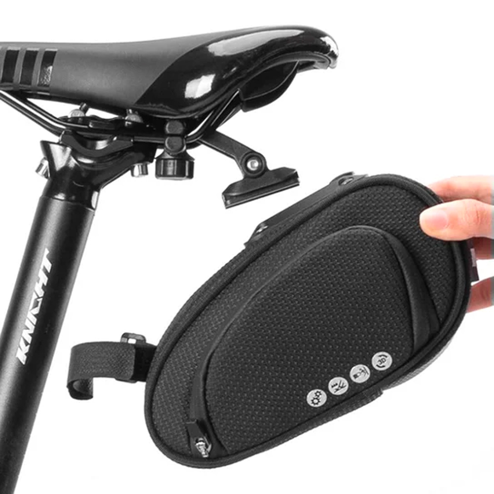 Rockbros C40 Under Saddle Bicycle Bag, Black