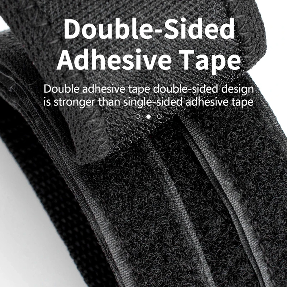 Rockbros GZT1001BK Bicycle Pedal Straps 2 pcs Black