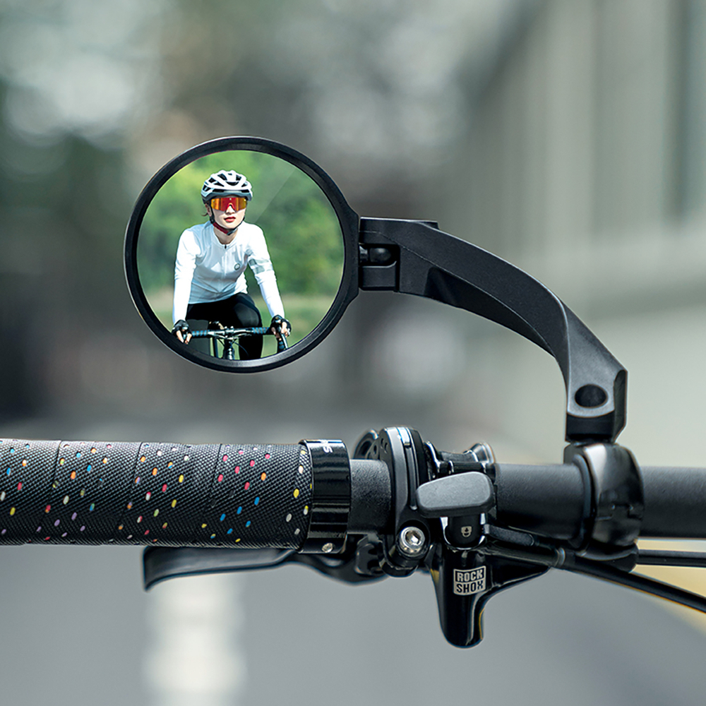 Rockbros 26210001003 Left Bicycle Mirror, Black