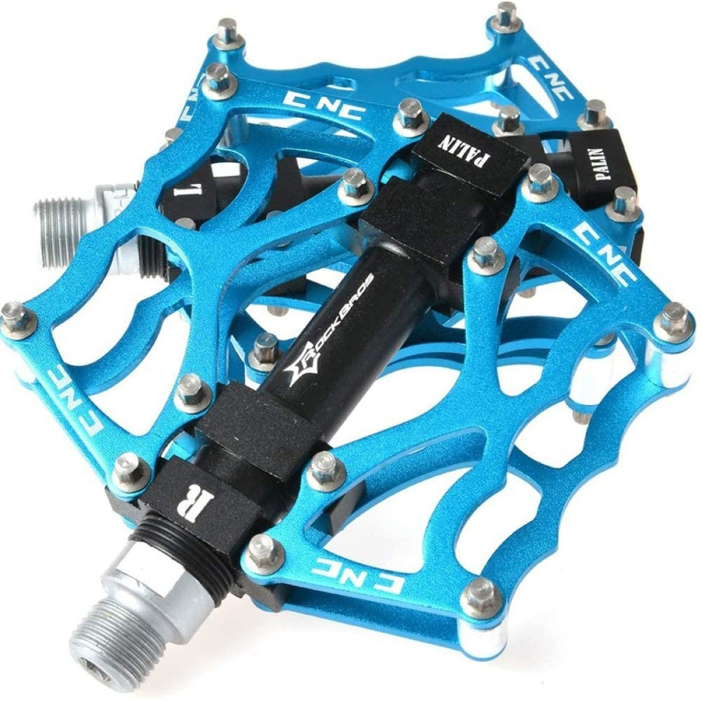 Rockbros JT201012LBL Bicycle Pedal Set, Blue
