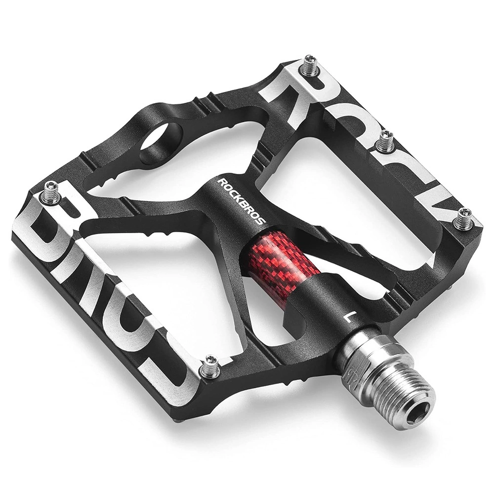 Rockbros 37213071001 Aluminum Alloy Bicycle Pedal Set - Black | Комплект педалей для...