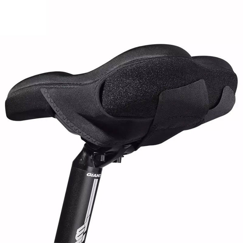 Rockbros LF047-S Silicone Gel Bicycle Seat Cover, Size M, Black