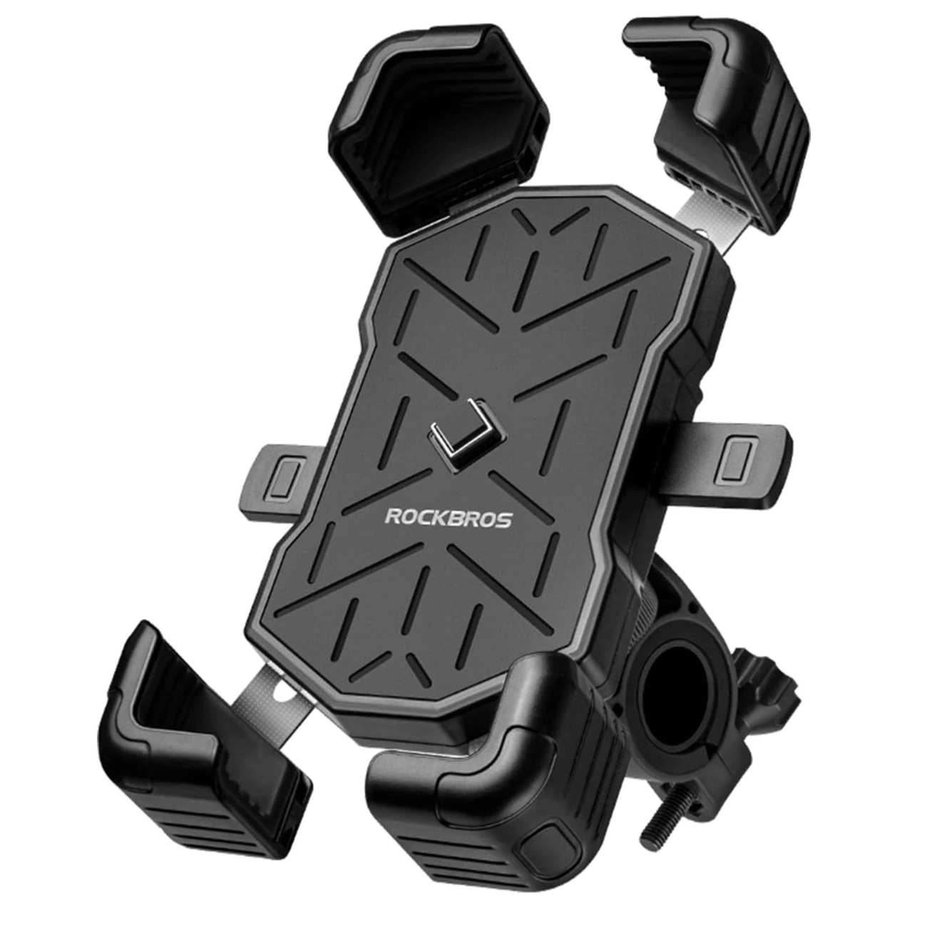 Rockbros 25210030001 Adjustable Phone Bike Mount Holder for Handlebar