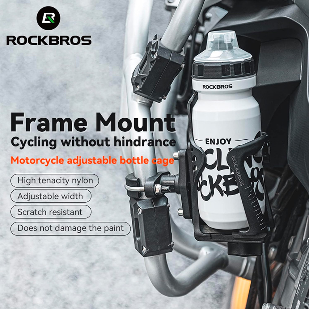 Rockbros 31210008002 Handlebar Bottle Holder, Black