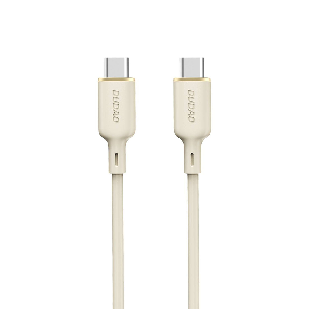 Dudao L7SCC USB-C to USB-C Cable 100W 2m, Beige