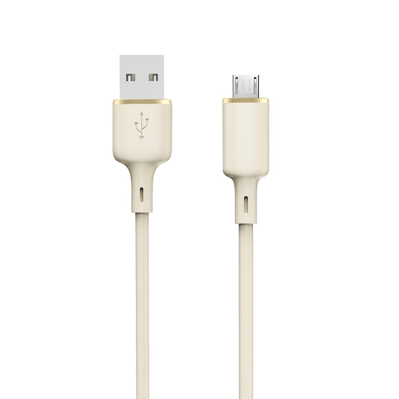 Dudao L7SM USB-A to micro USB Cable 5A 1m, Beige