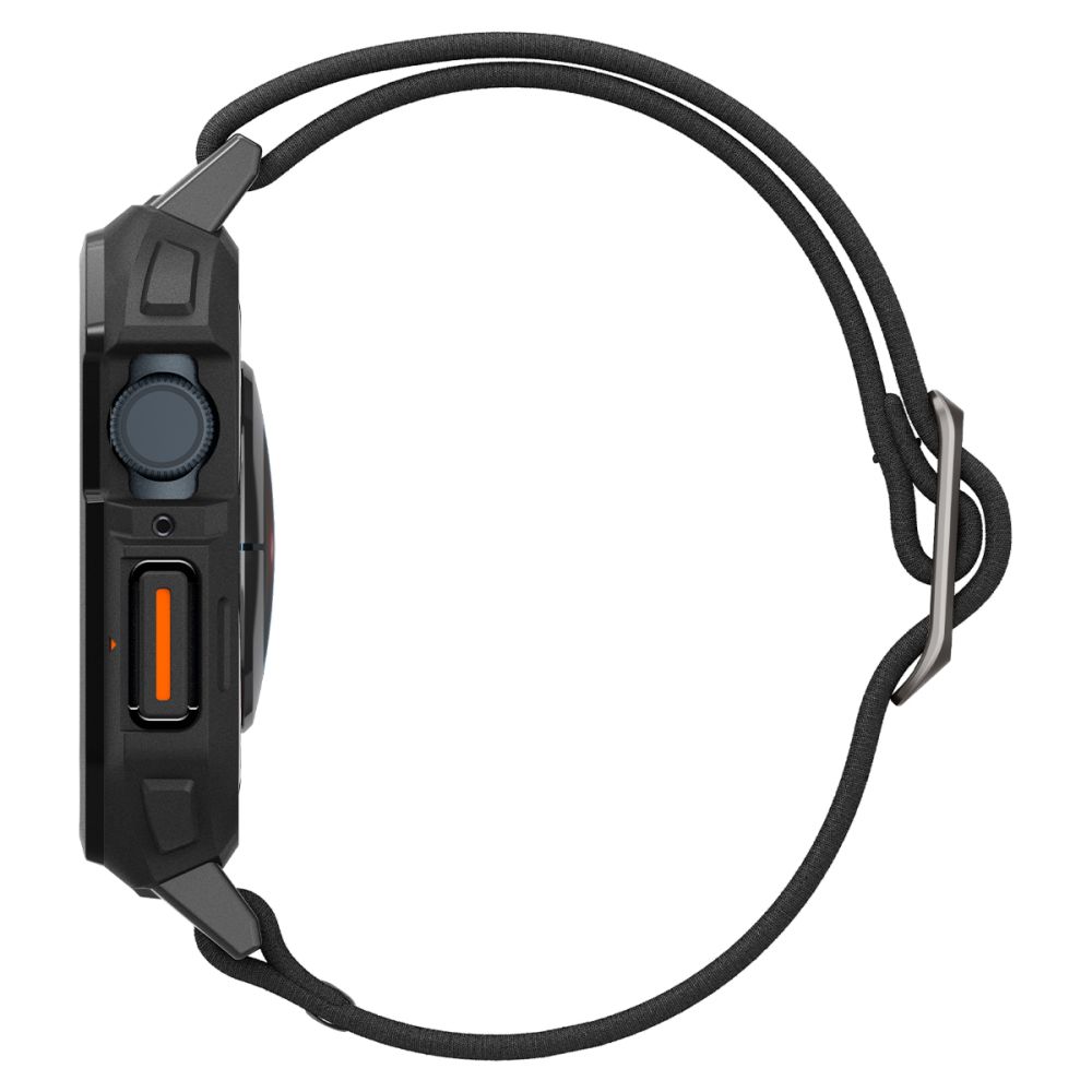 Spigen Lite Fit Pro siksniņa ar vāciņu Apple Watch 4-9 / SE (44 / 45 mm), melna