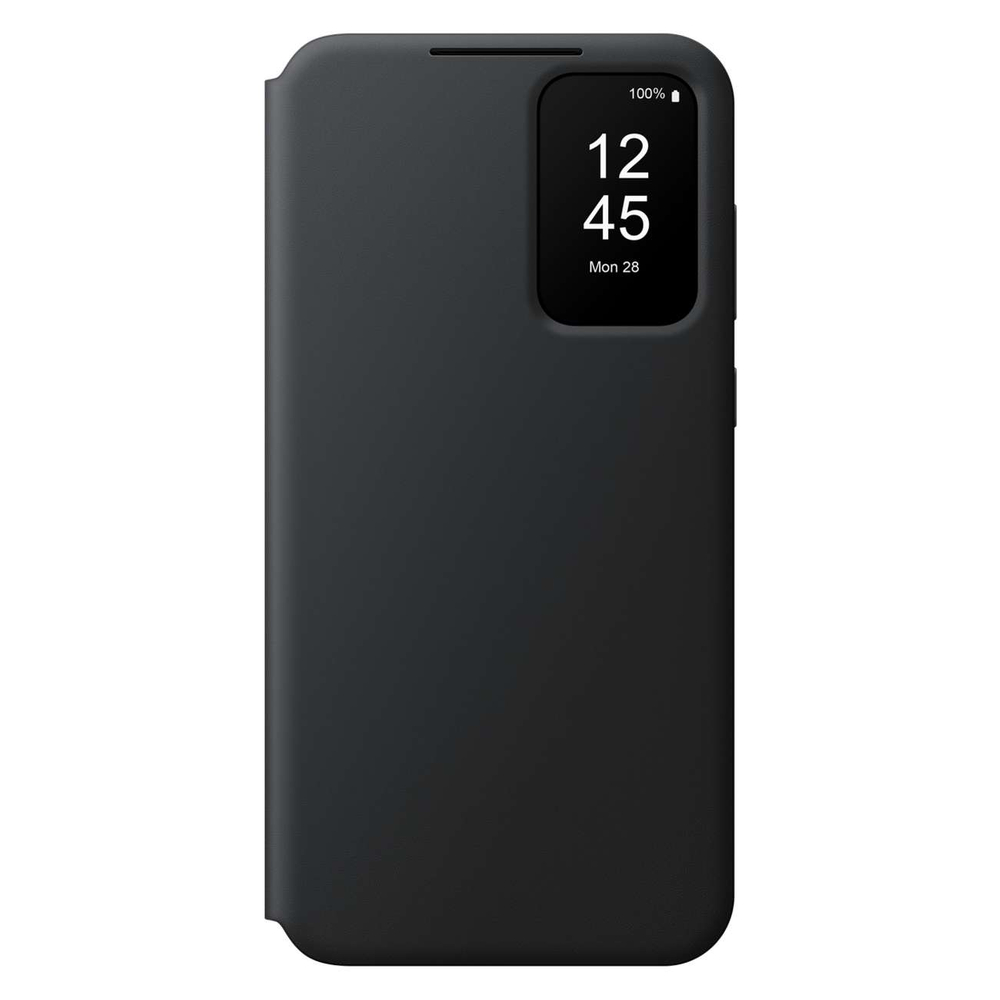 Samsung Galaxy A35 atverams vāciņš maciņš grāmatiņa Smart View Wallet EF-ZA356CBEGWW, melns
