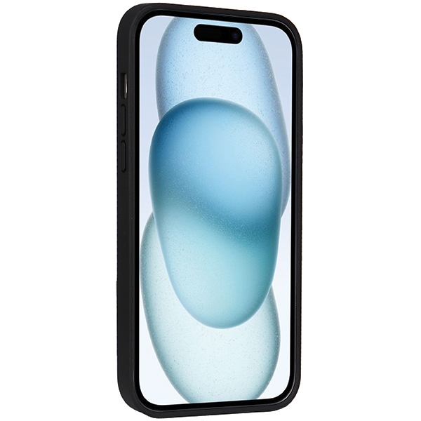 Audi iPhone 15 Plus / 14 Plus vāciņš Synthetic Leather MagSafe, sarkans