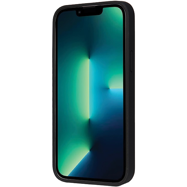 Чехол Audi для iPhone 13 Pro Max Synthetic Leather MagSafe, черный