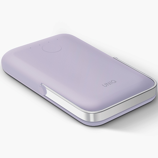 Powerbank Uniq Hoveo magnetic 5000mAh USB-C 20W PD - violeta krāsā | purple