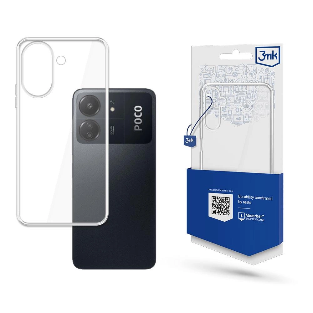 Xiaomi Redmi 13C / POCO C65 3MK Armor Case Cover, Transparent | Telefona Maciņš Vāks Apvalks Bampers