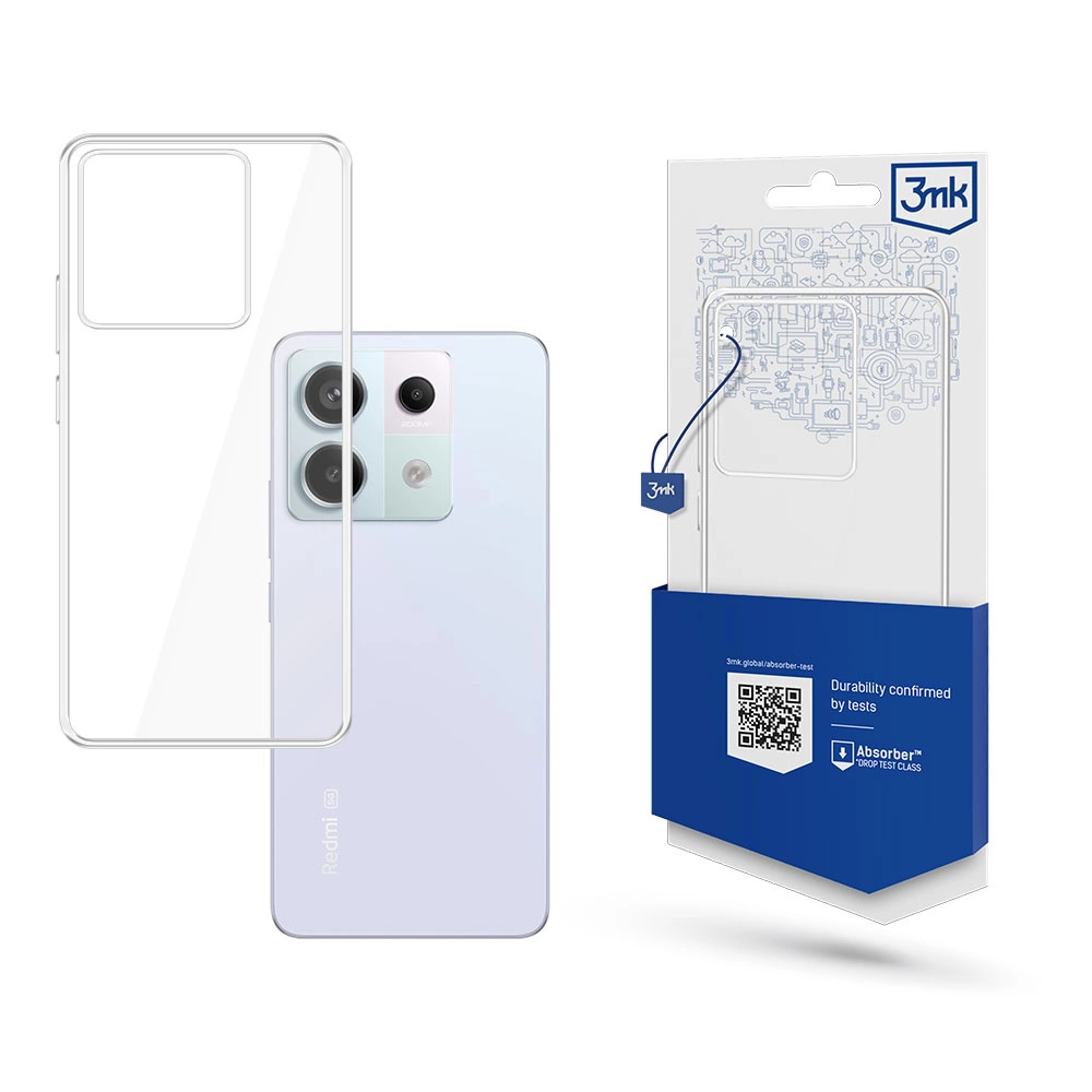 3mk Clear Case Xiaomi Redmi Note 13 Pro 5G vāciņš, caurspīdīgs