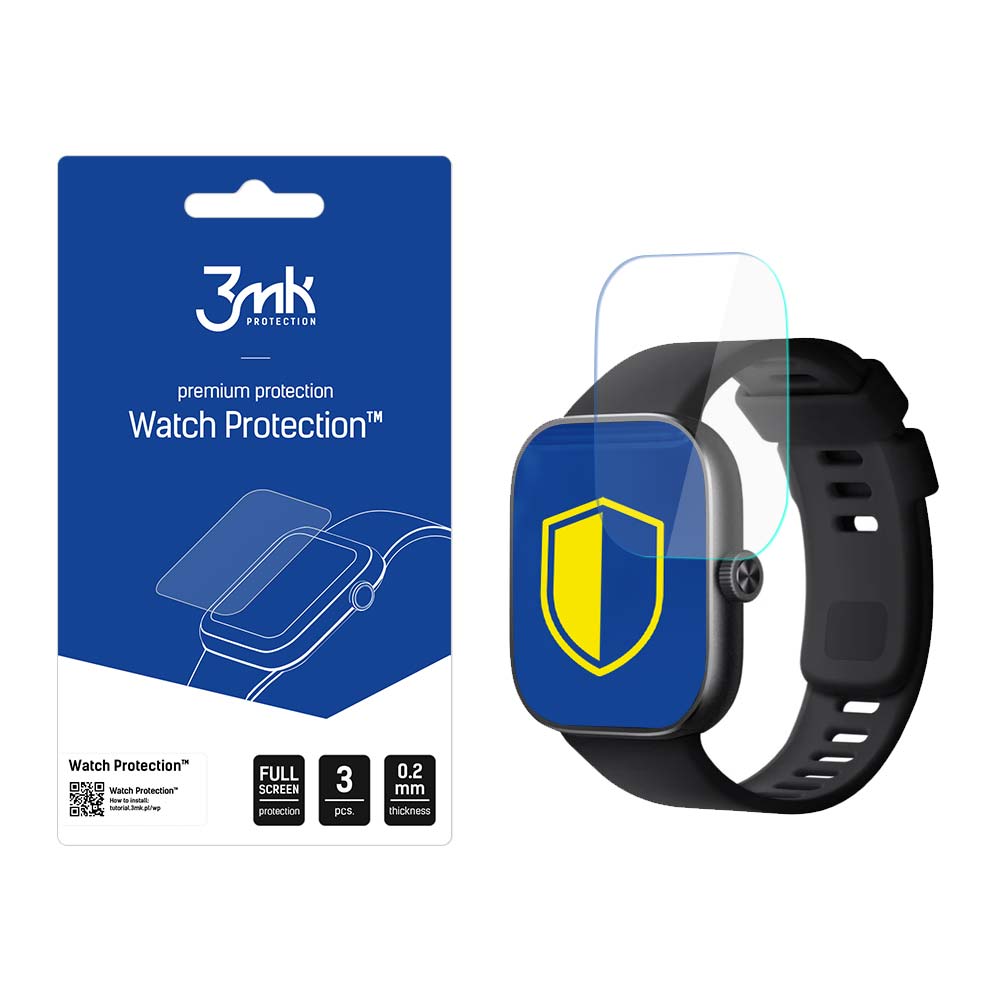 3mk Watch Protection™ hibrīds stikls pret FlexibleGlass Lite uz Xiaomi Redmi 4 | hybrid glass v. on