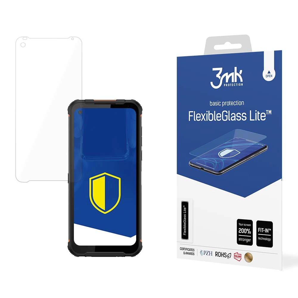 ruger Matz Drive 10 3MK Flexibleglass Lite Lokāms Aizsargstikls | Tempered Glass Screen Protector