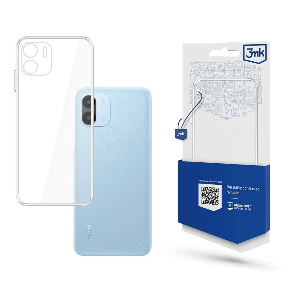 Xiaomi Redmi A2 3MK Clear Case Cover, Transparent | Caurspīdīgs Silikona Vāciņš Maciņš Apvalks Bampers