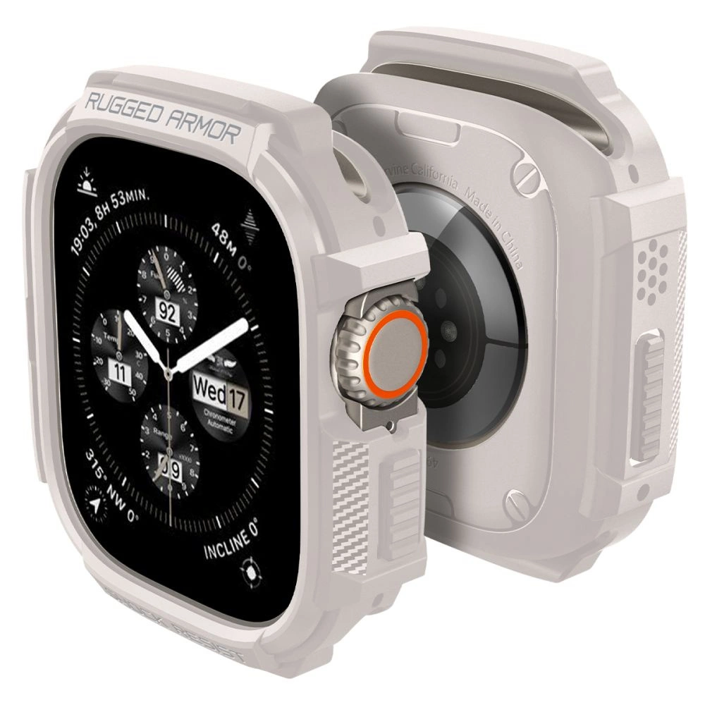 Spigen Rugged Armor case for Apple Watch Ultra 1 / 2 (49 mm) - beige