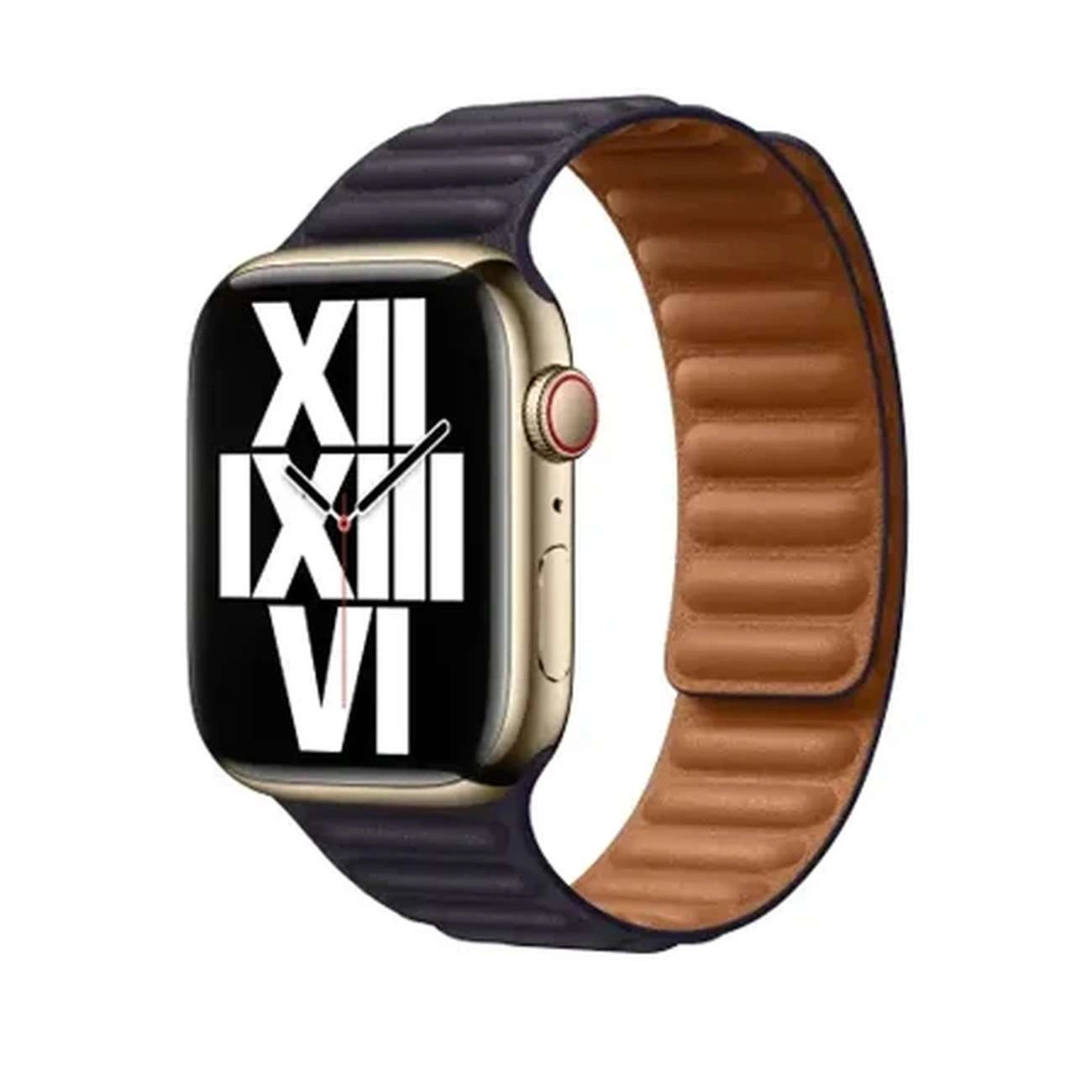 Apple MP833AM/A magnētiskā ādas siksniņa Watch 41 / 40 38 mm S/M - zila | magnetic leather strap for blue