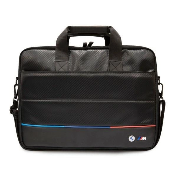BMW Carbon Tricolor soma 16" klēpjdatoram - melna | bag for a laptop black