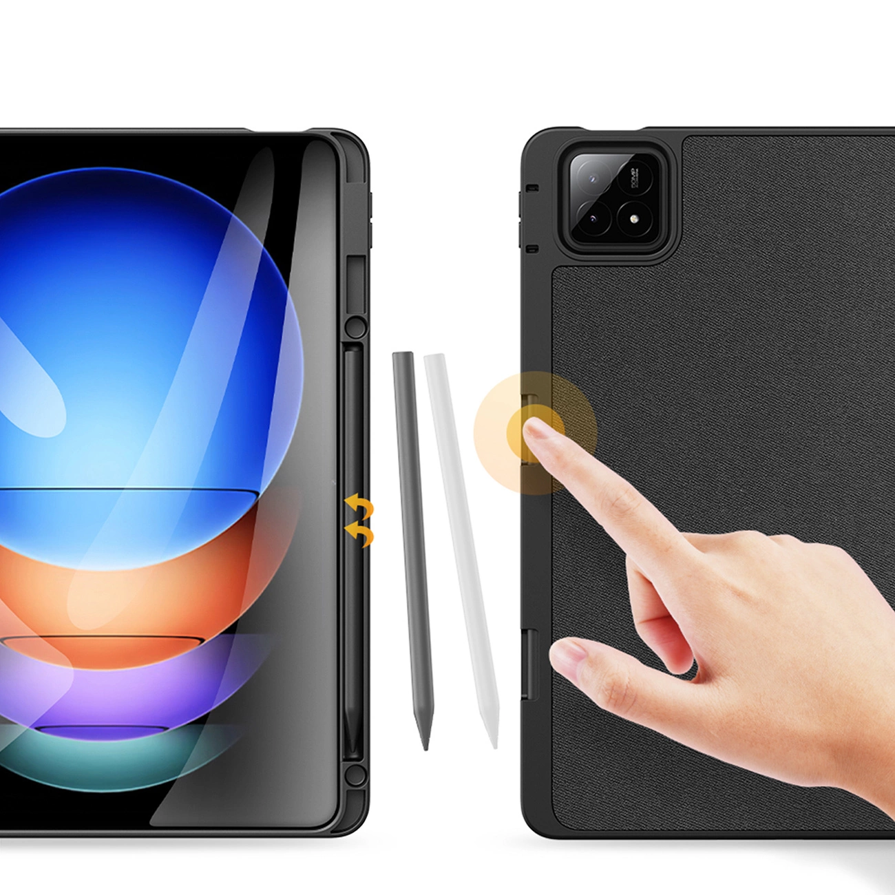 Чехол Dux Ducis Domo для Xiaomi Pad 6S Pro 12.4\'\' с функцией флипа и умного сна -...