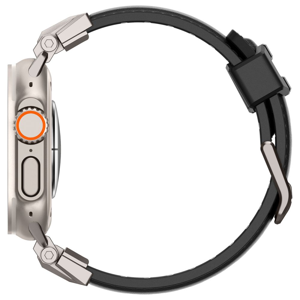 Ремешок Spigen Durapro Armor PU для Apple Watch 4/5/6/7/8/9/SE/Ultra 1/2 (42 / 44 45 49 мм) - черный