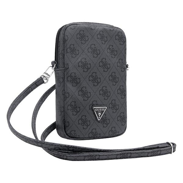 Guess Zip 4G Triangle Phone Bag, Black