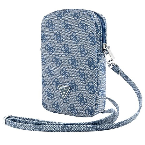 Сумка Guess Zip 4G Triangle - синий